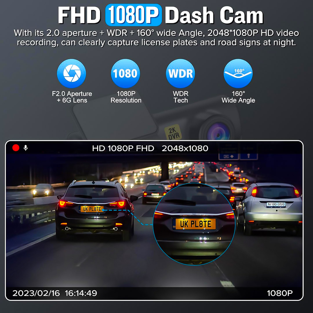 دوربین ثبت وقایع Dash Cam Q3